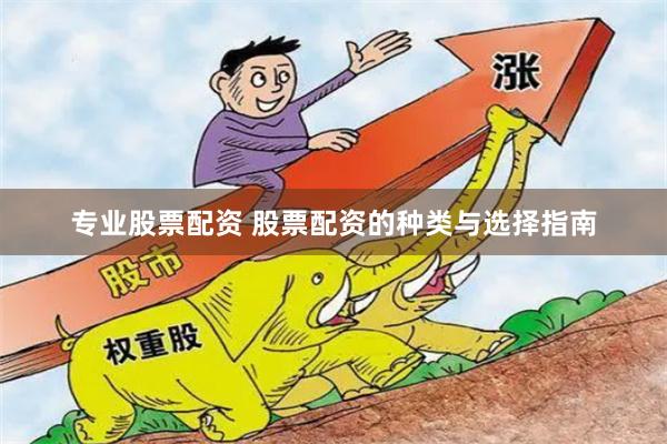 专业股票配资 股票配资的种类与选择指南
